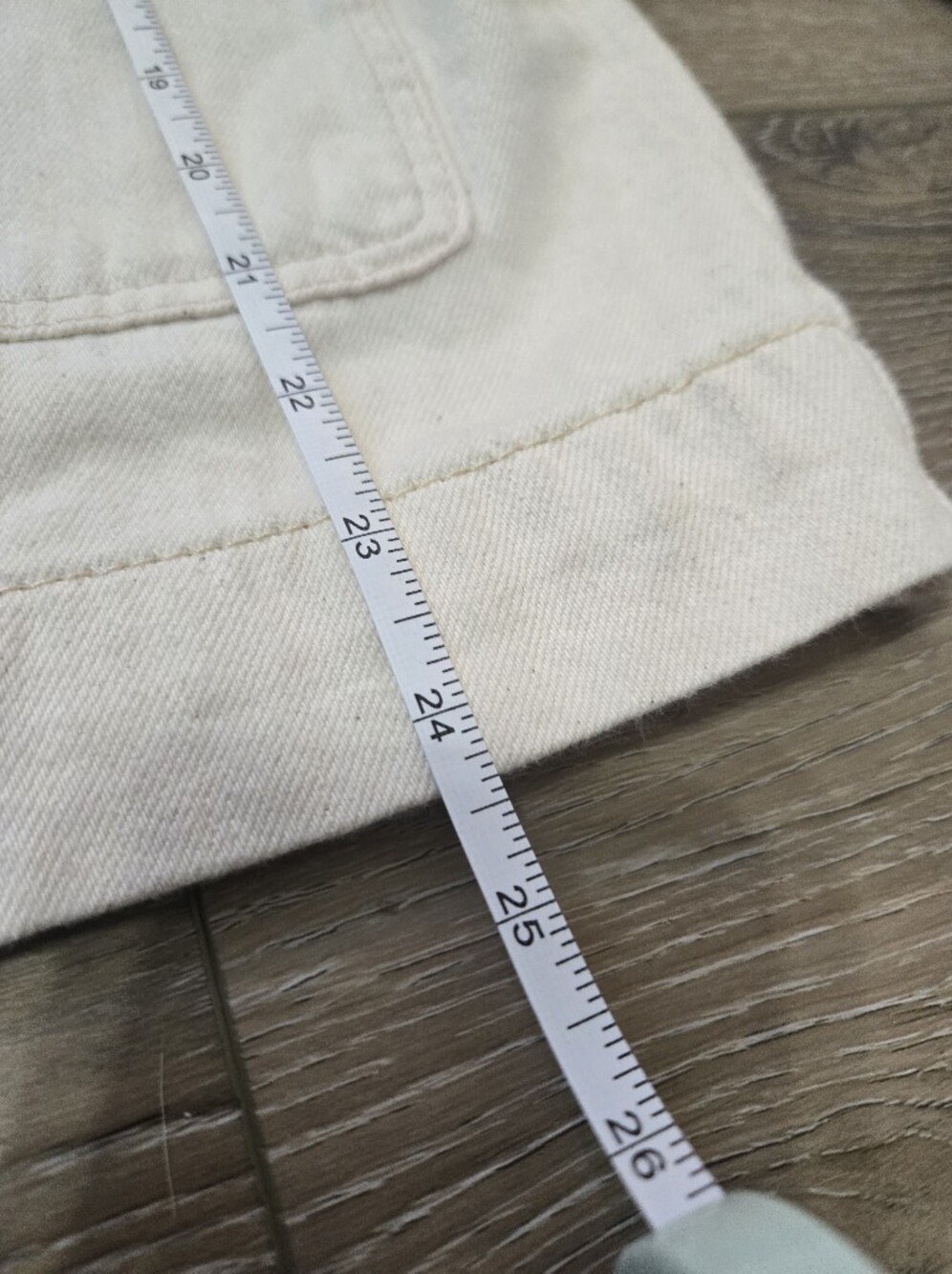 Everlane Denim "Chore Jacket" In Bone, XS - Picture 11 of 15